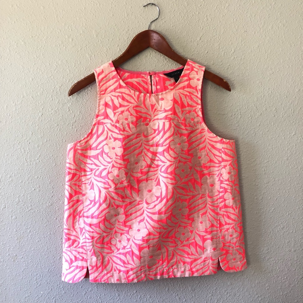 ❗️CLOSET CLOSING❗️J. Crew Plumeria Jacquard Top